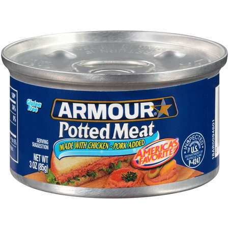 ARMOUR Armour Potted Meat 3 oz., PK48 1700000946